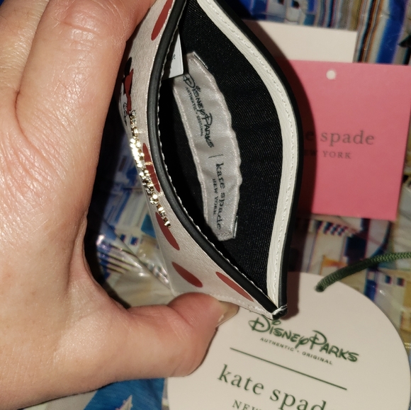 🔴⚪♠️kate spade minnie mouse card case🔴⚪♠️ Love my Dots Collection - Picture 5 of 5